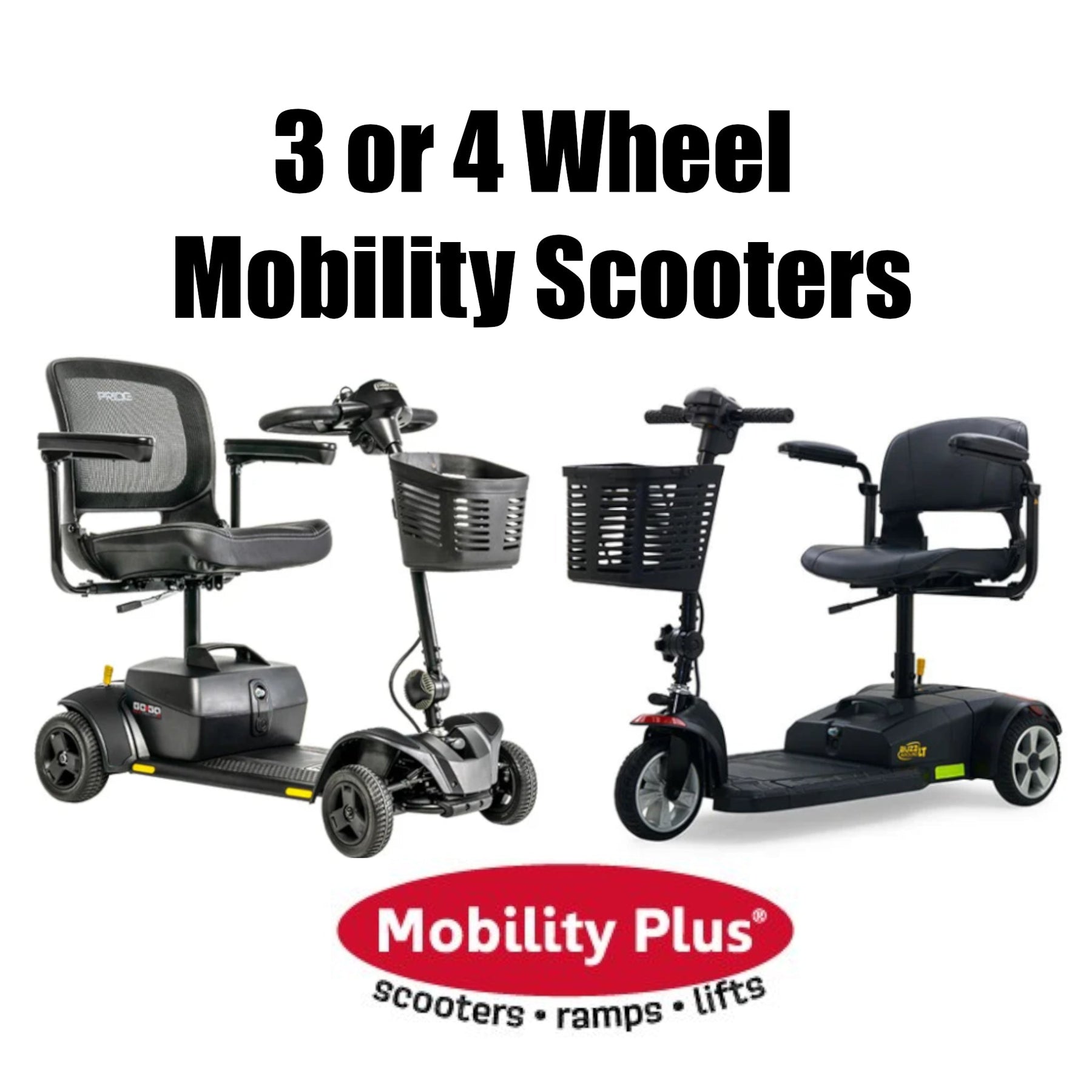 3-Wheel vs. 4-Wheel Mobility Scooters Key Benefits.